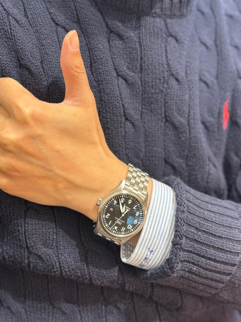 IWC 파일럿 워치 마트 20 IW328202 착용샷 3