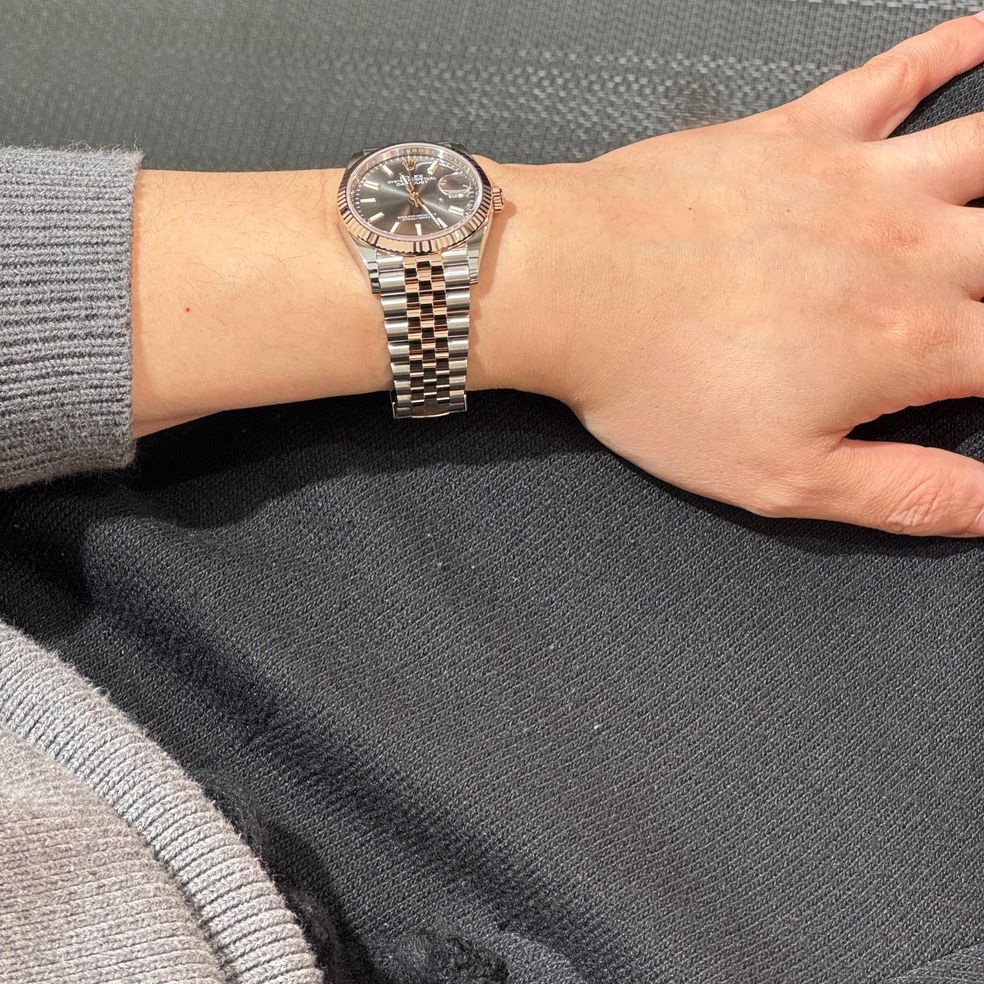 Rolex Datejust 36 126231 着用写真 1