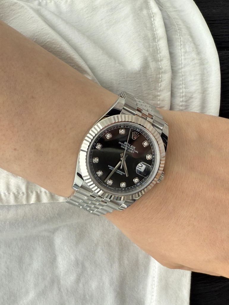 Rolex Datejust 41 126334 着用写真 2