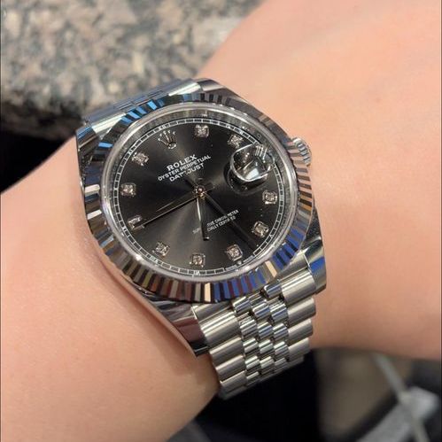 Rolex Datejust 41 126334 着用写真 1