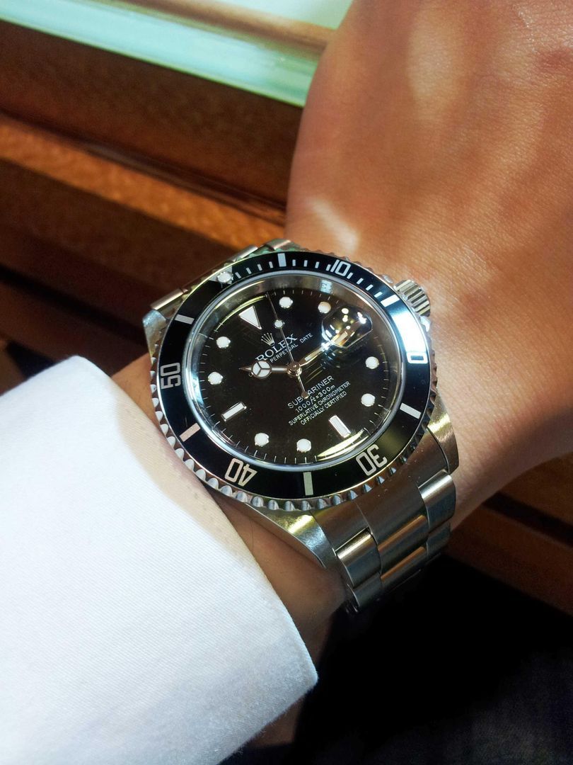 Rolex Submariner Date 16610LN owner photo 3
