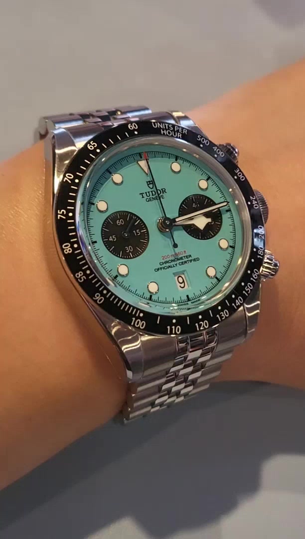 튜더 블랙 베이 크로노 M79360N-0024 착용샷 5