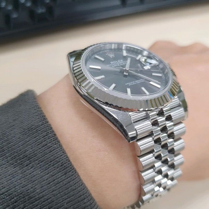 Rolex Datejust 41 126334 着用写真 6