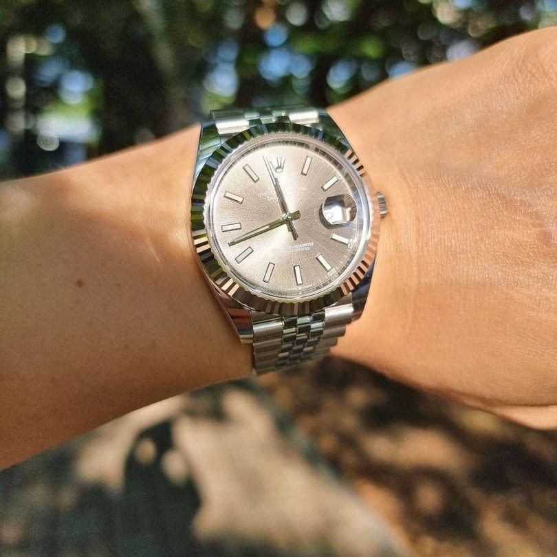 Rolex Datejust 41 126334 着用写真 5