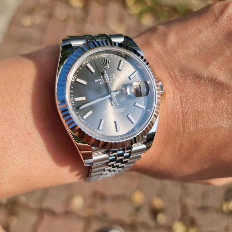 Rolex Datejust 41 126334 着用写真 7