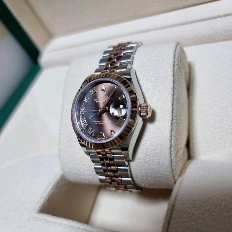 롤렉스 레이디 데이저스트 28 279171 착용샷 4