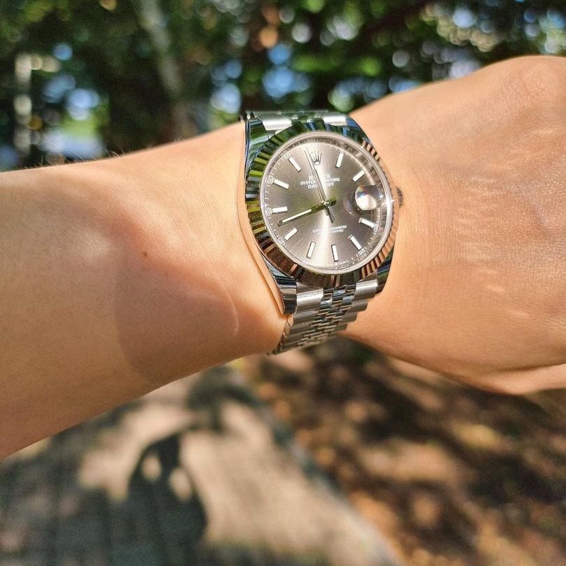 Rolex Datejust 41 126334 着用写真 4