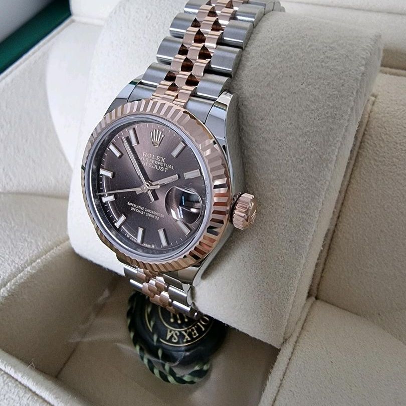 Rolex Lady-Datejust 28 279171 着用写真 9