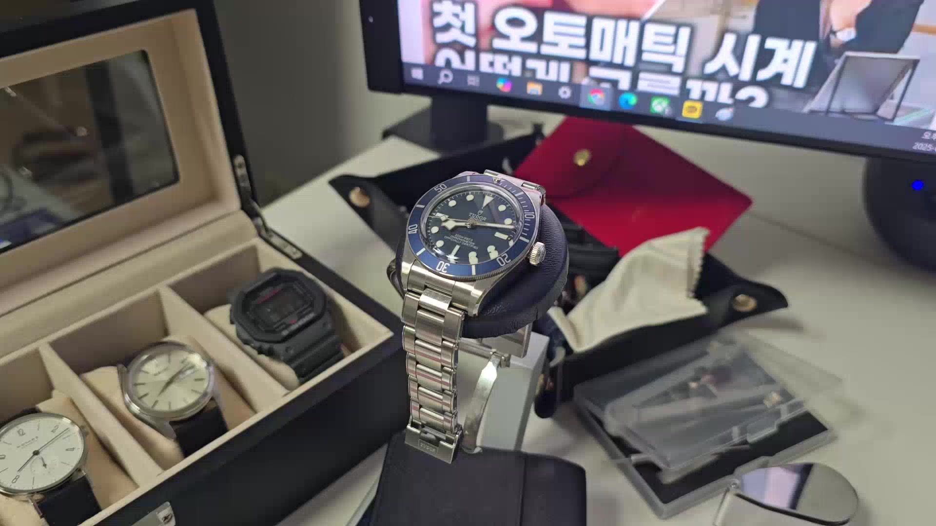 튜더 블랙 베이 58 M79030B-0001 착용샷 6