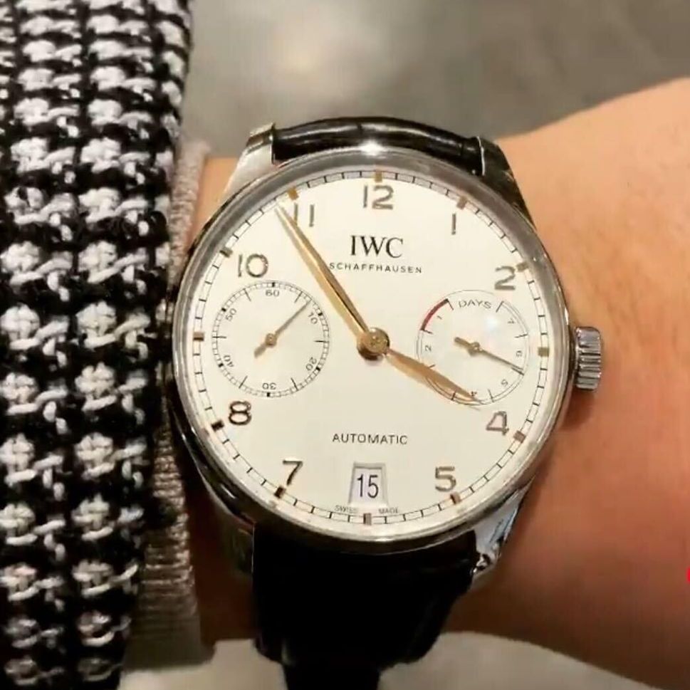 IWC 포르투기저 오토매틱 IW500114 착용샷 1