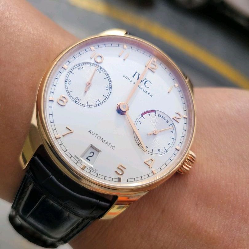 IWC 포르투기저 오토매틱 IW500701 착용샷 1