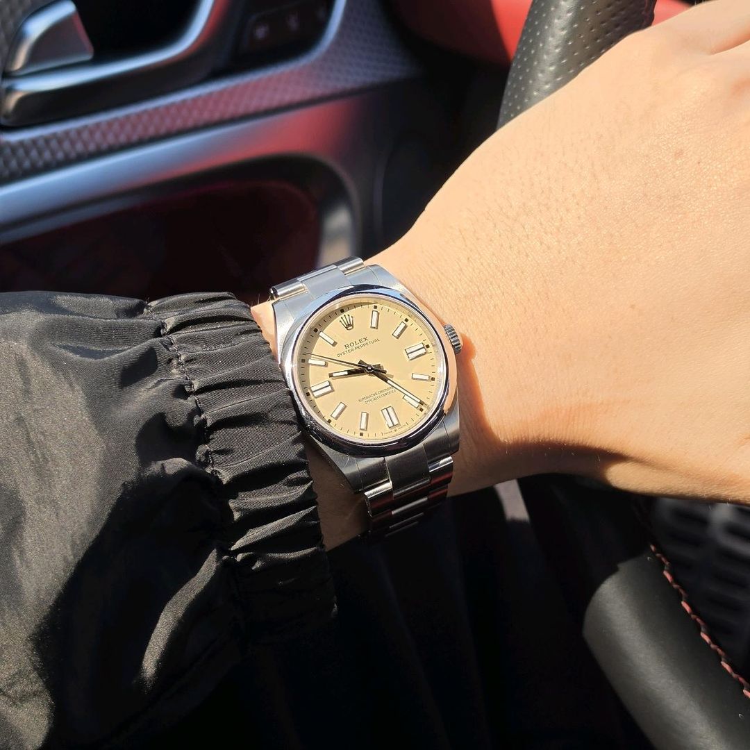 Rolex Oyster Perpetual 41 134300 owner photo 2