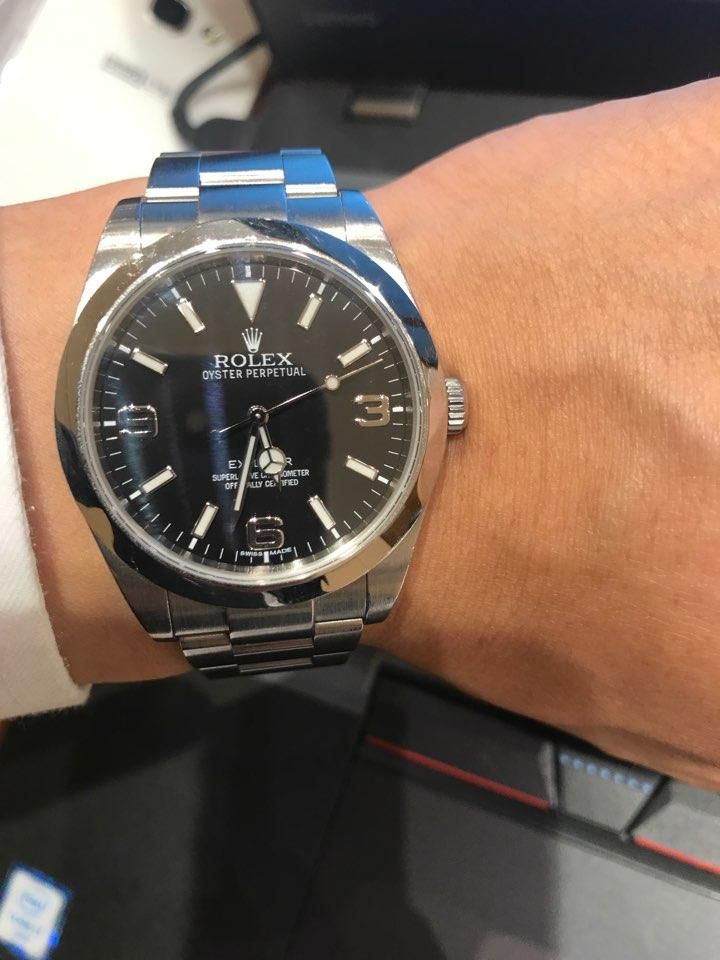 Rolex Explorer 1 214270 owner photo 2