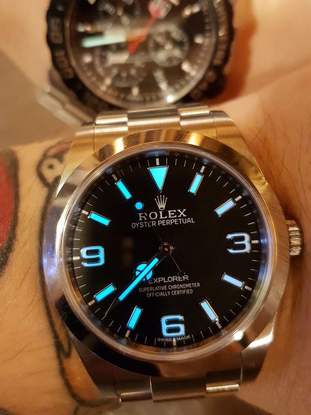 Rolex Explorer 1 214270 owner photo 9