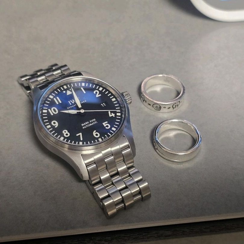 IWC 파일럿 워치 마크 XVIII IW327015 착용샷 8