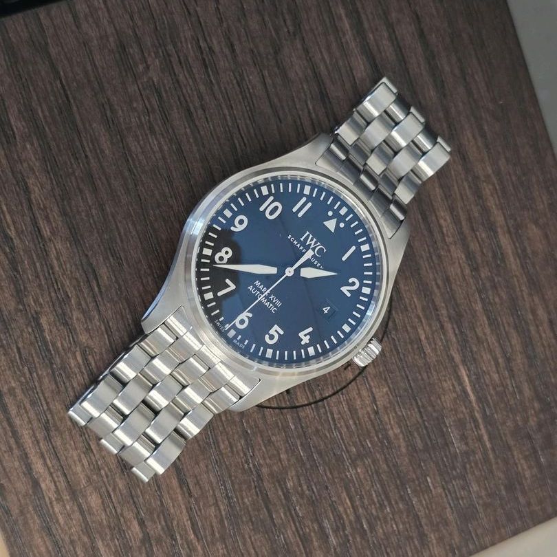 IWC 파일럿 워치 마크 XVIII IW327015 착용샷 5
