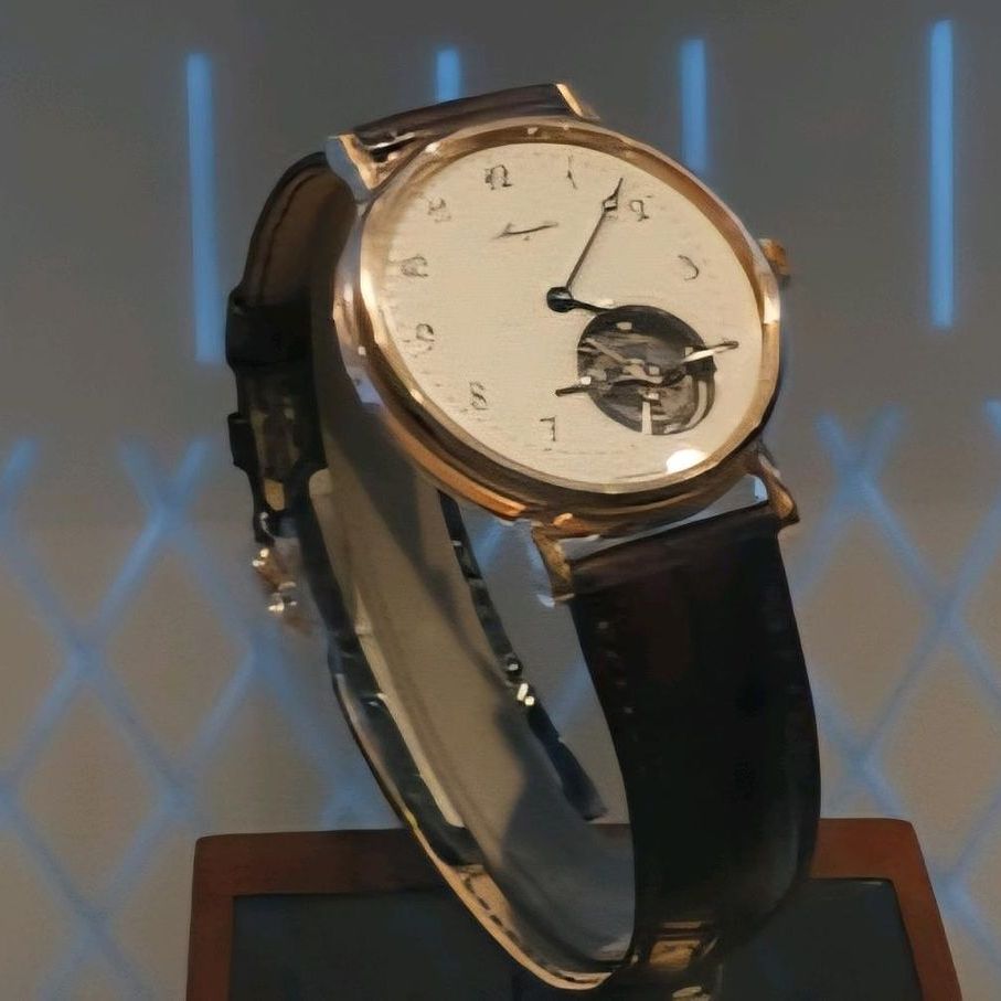 IWC 포르투기저 핸드 와인드 투르비옹 IW545801 착용샷 1