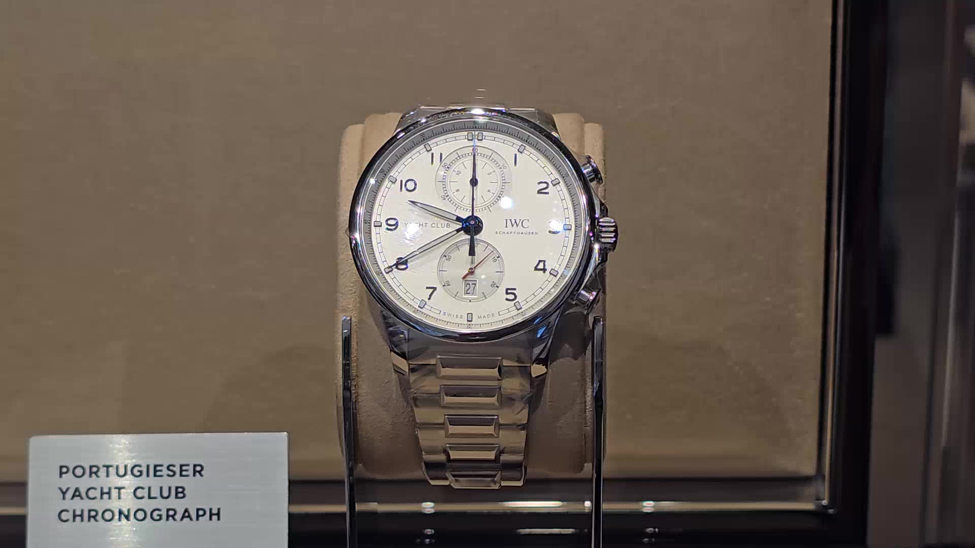 IWC 포르투기저 크로노그래프 IW371617 착용샷 1