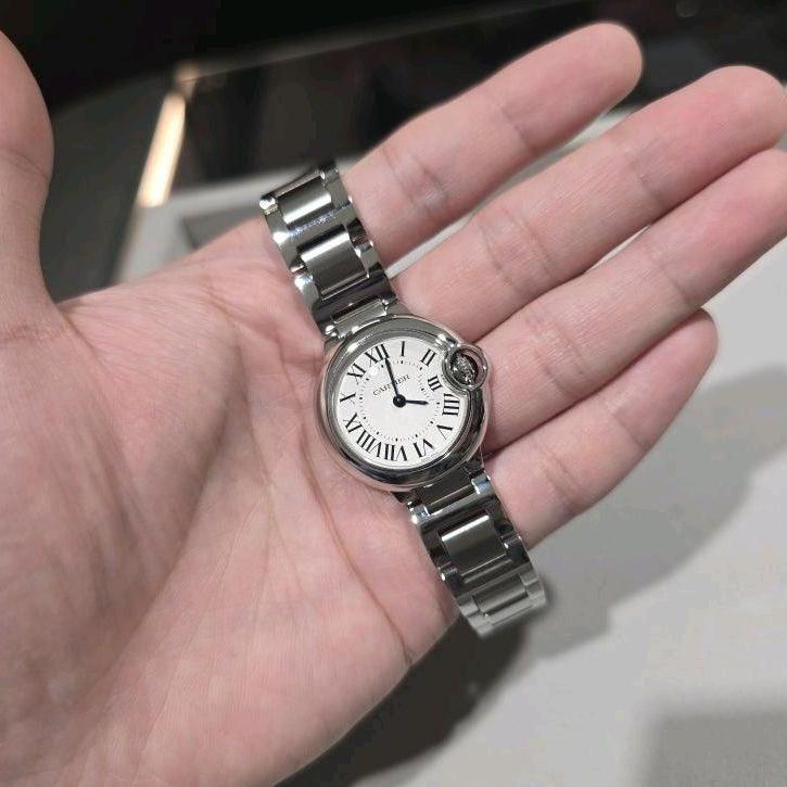 까르띠에 발롱 블루 W6920071 착용샷 3