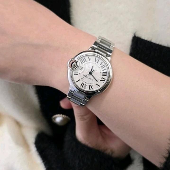 까르띠에 발롱 블루 W6920071 착용샷 2