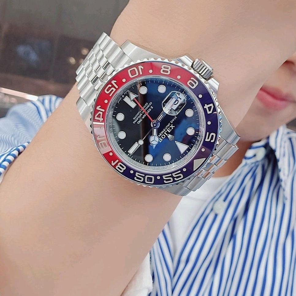 롤렉스 지엠티 마스터 2 126710BLRO 착용샷 10
