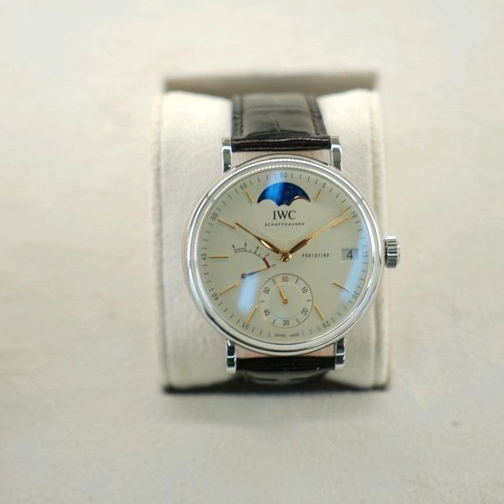 IWC 포르토피노 핸드 와인드 문 페이즈 IW516401 착용샷 1