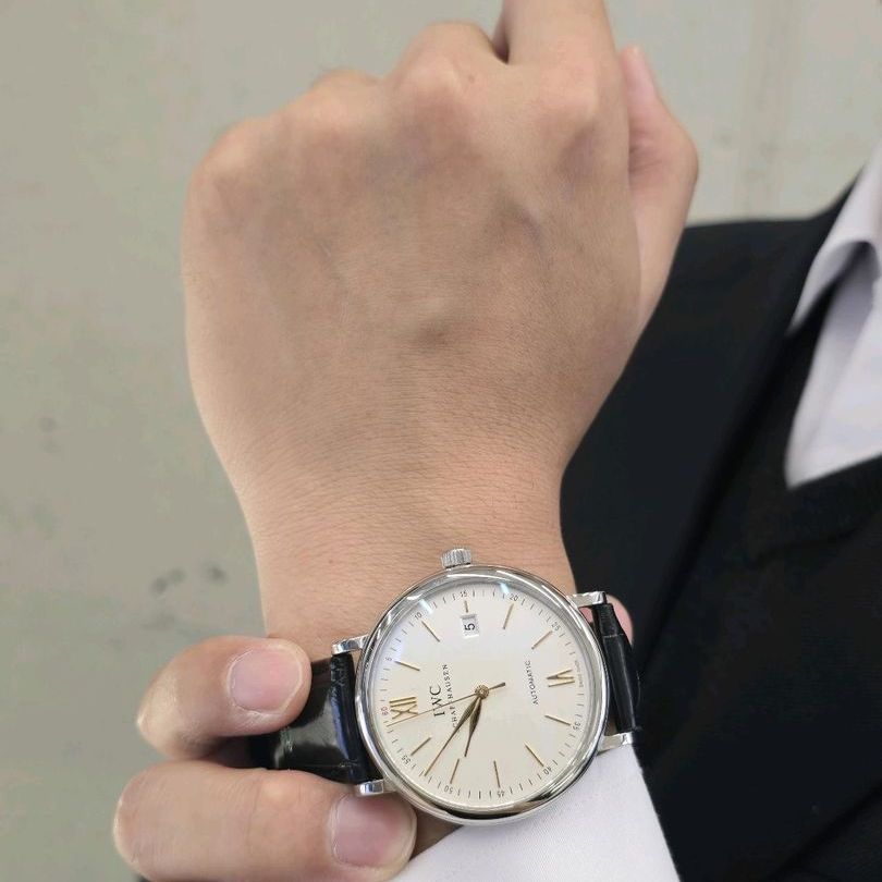 IWC 포르토피노 오토매틱 37 IW458610 착용샷 1