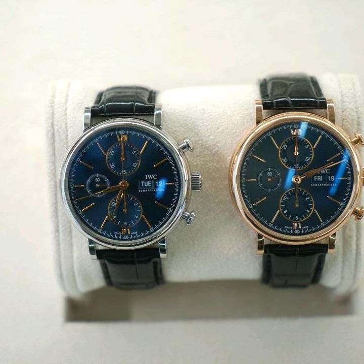 IWC 포르토피노 크로노그래프 IW391036 착용샷 2