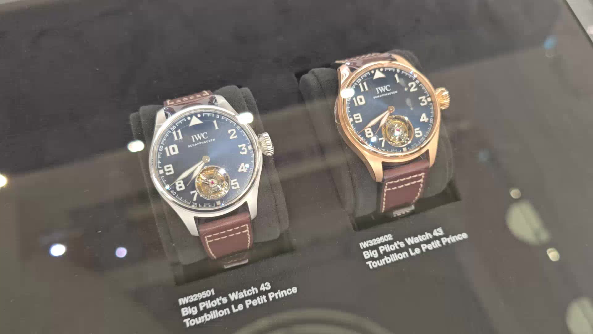 IWC 빅 파일럿 워치 43 투르비옹 어린 왕자 IW329502 착용샷 1
