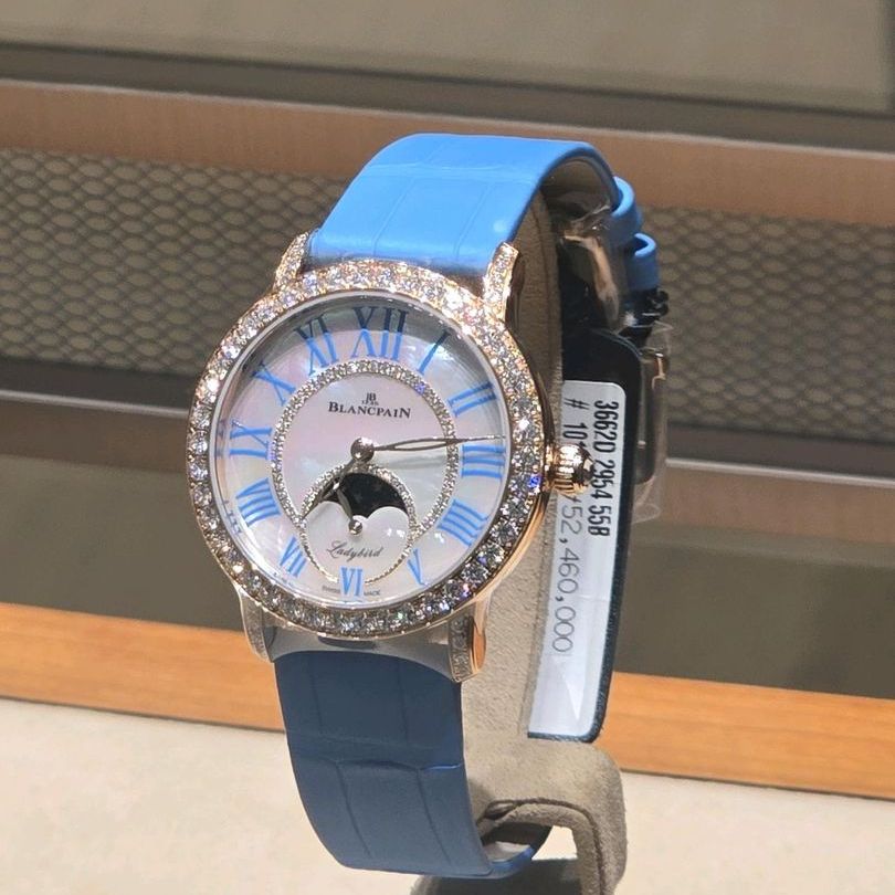 Blancpain Villeret Quantième Complet 6264-1127-55B 着用写真 1