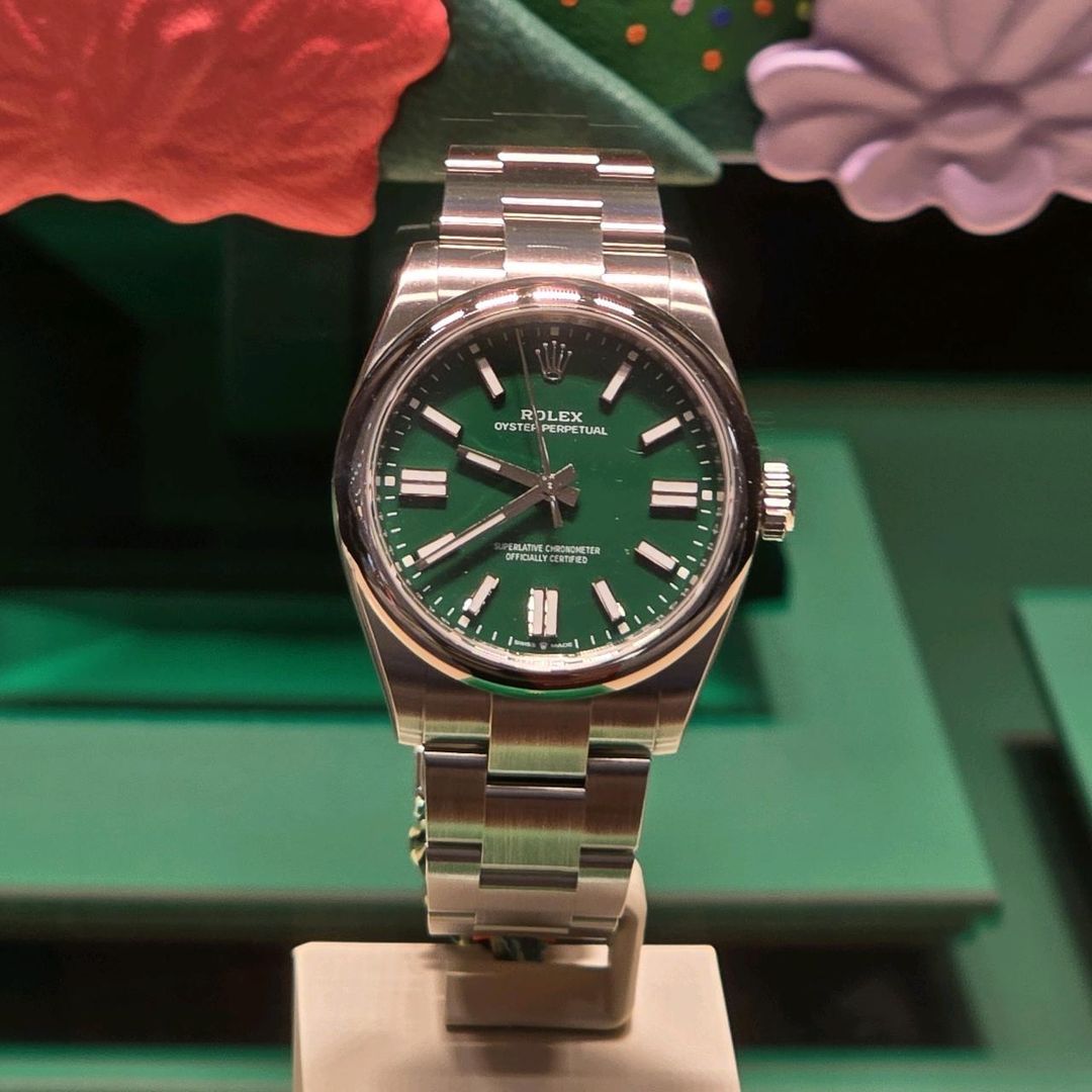 Rolex Oyster Perpetual 41 134300 着用写真 1