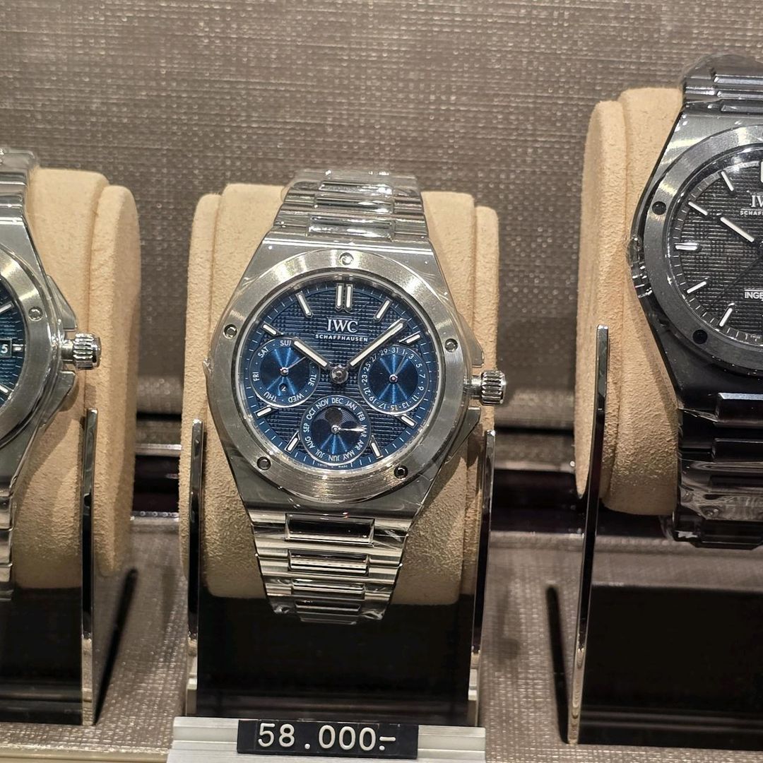 IWC 인제니어 퍼페추얼 캘린더 41 IW344903 착용샷 1