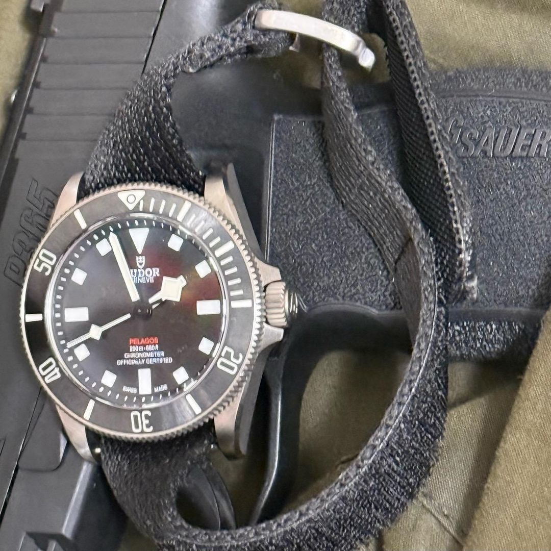 튜더 펠라고스 39 M25407N-0001 착용샷 7