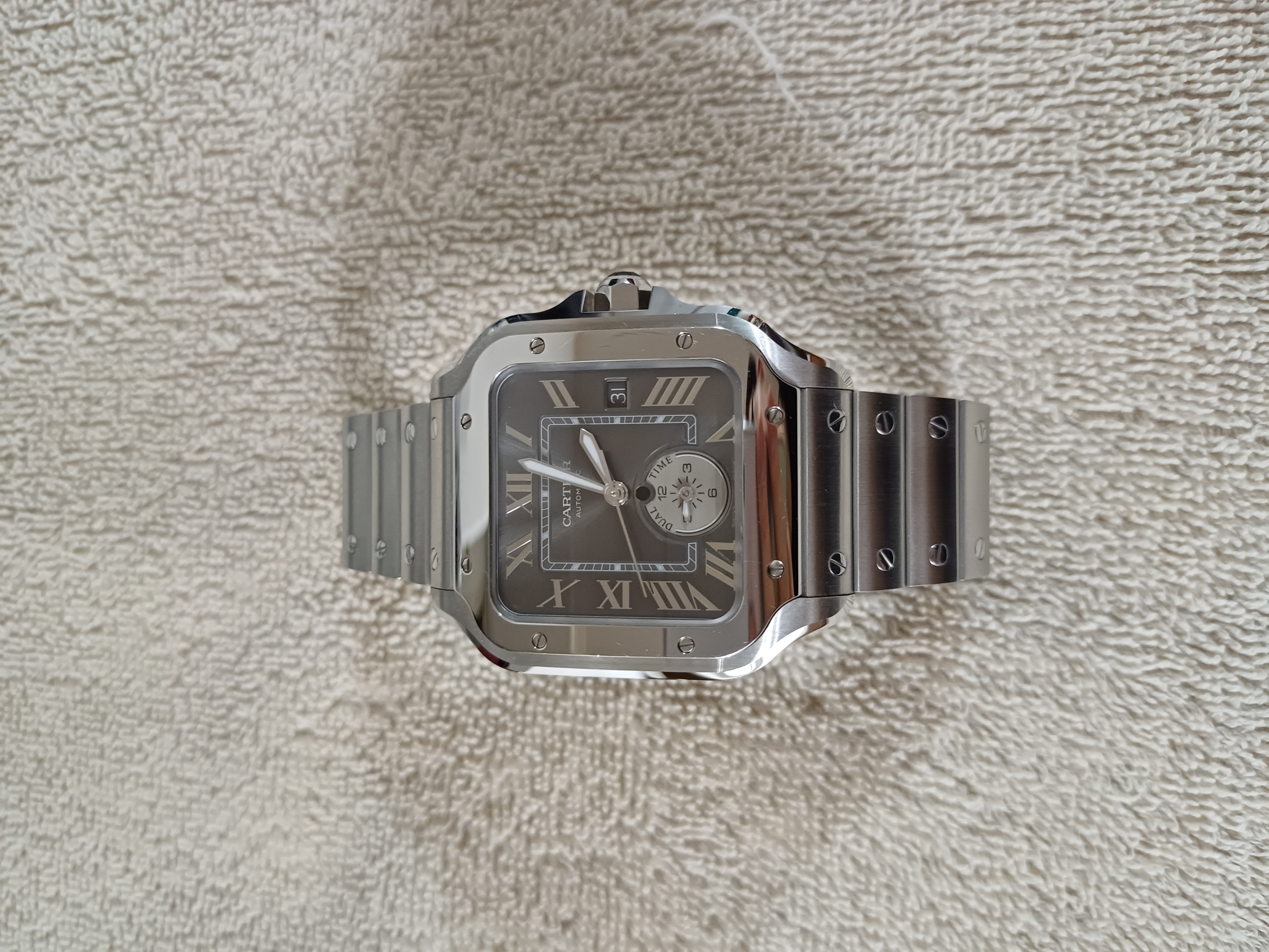Cartier Santos de Cartier Dual Time LM WSSA0076 - 3