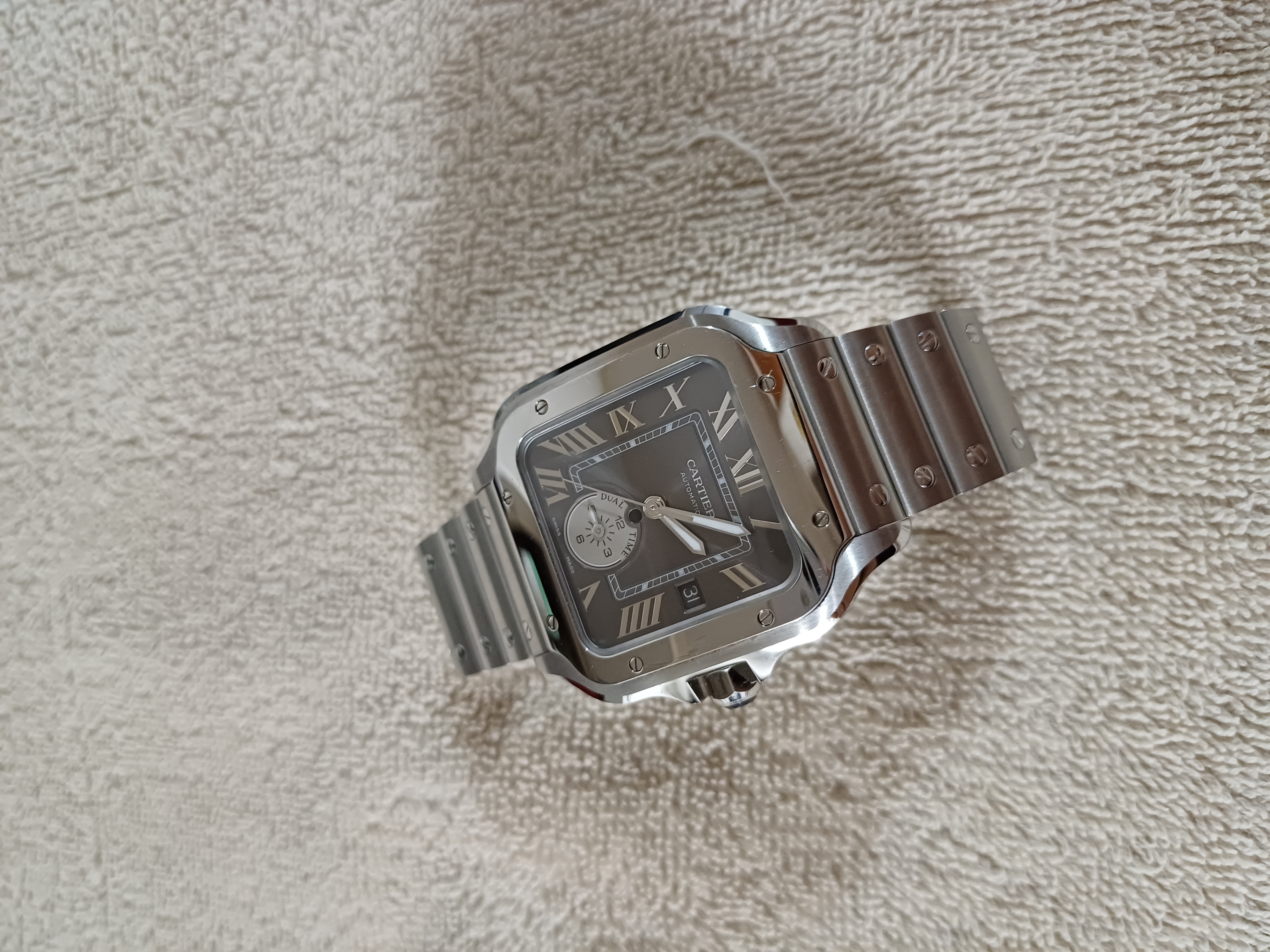 Cartier Santos de Cartier Dual Time LM WSSA0076 - 6