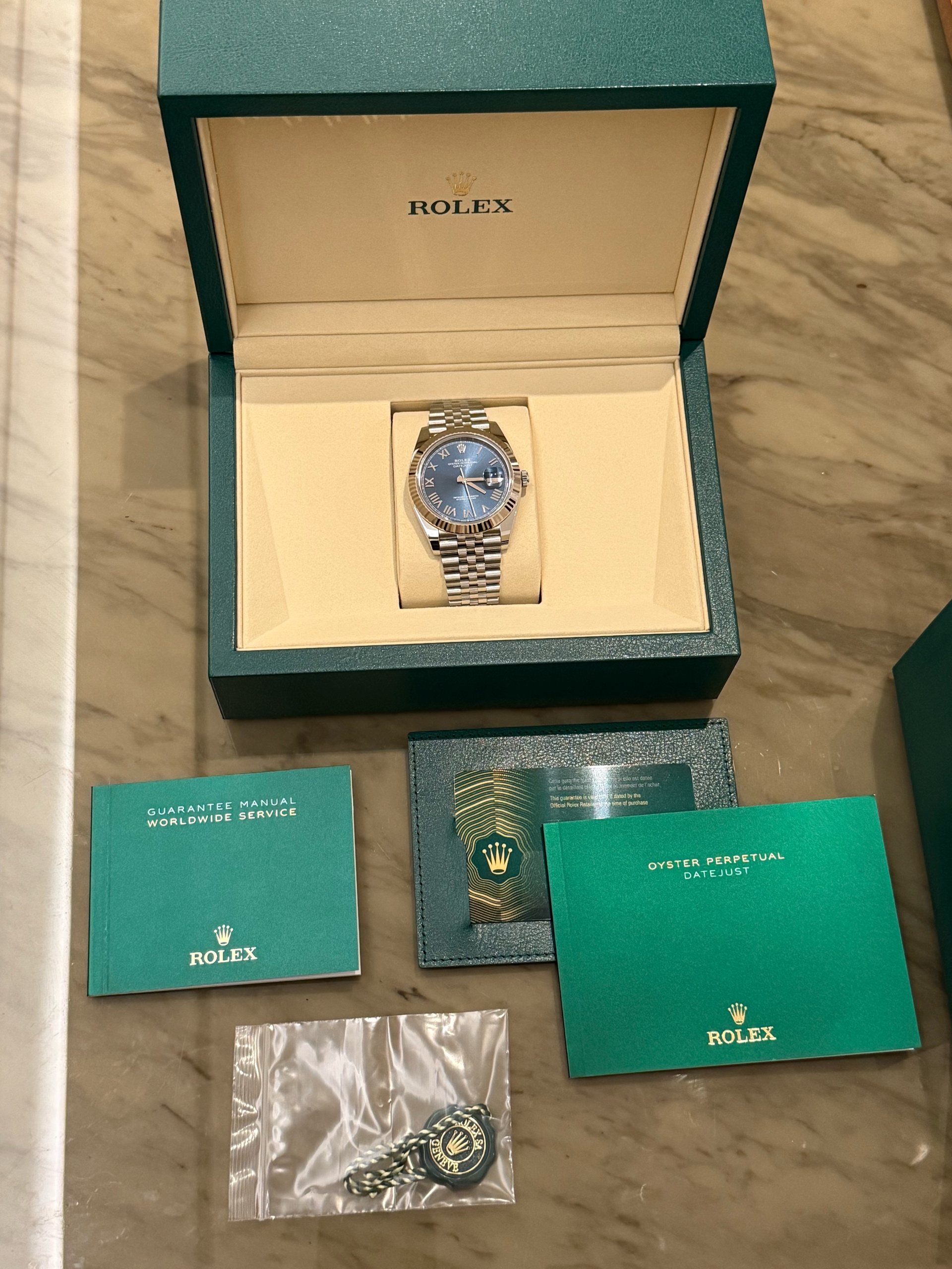 Rolex Datejust 41 126334 未使用 2026年式 판매자 등록 이미지 2