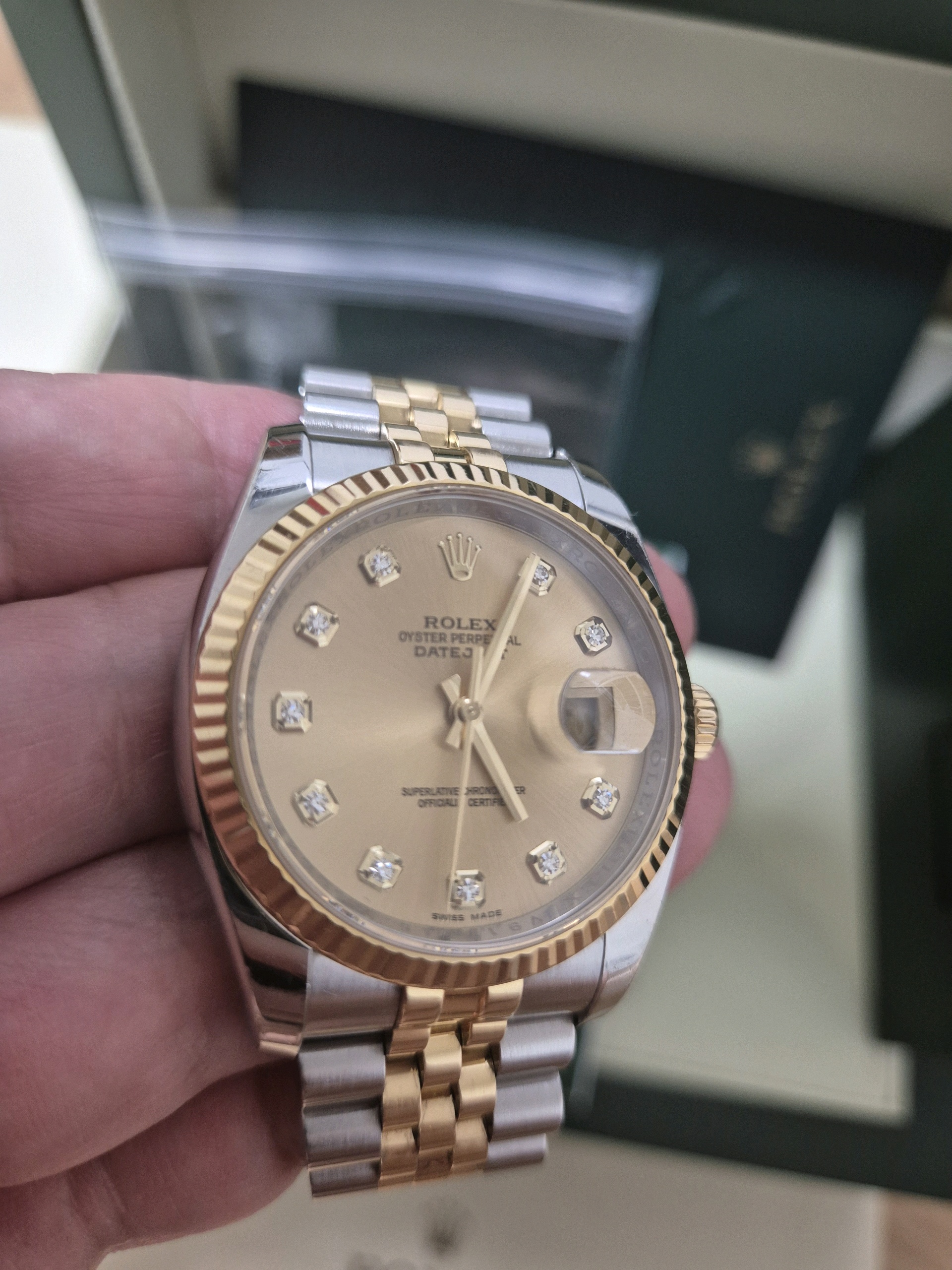 Rolex Datejust 36 116233 中古 2010年式