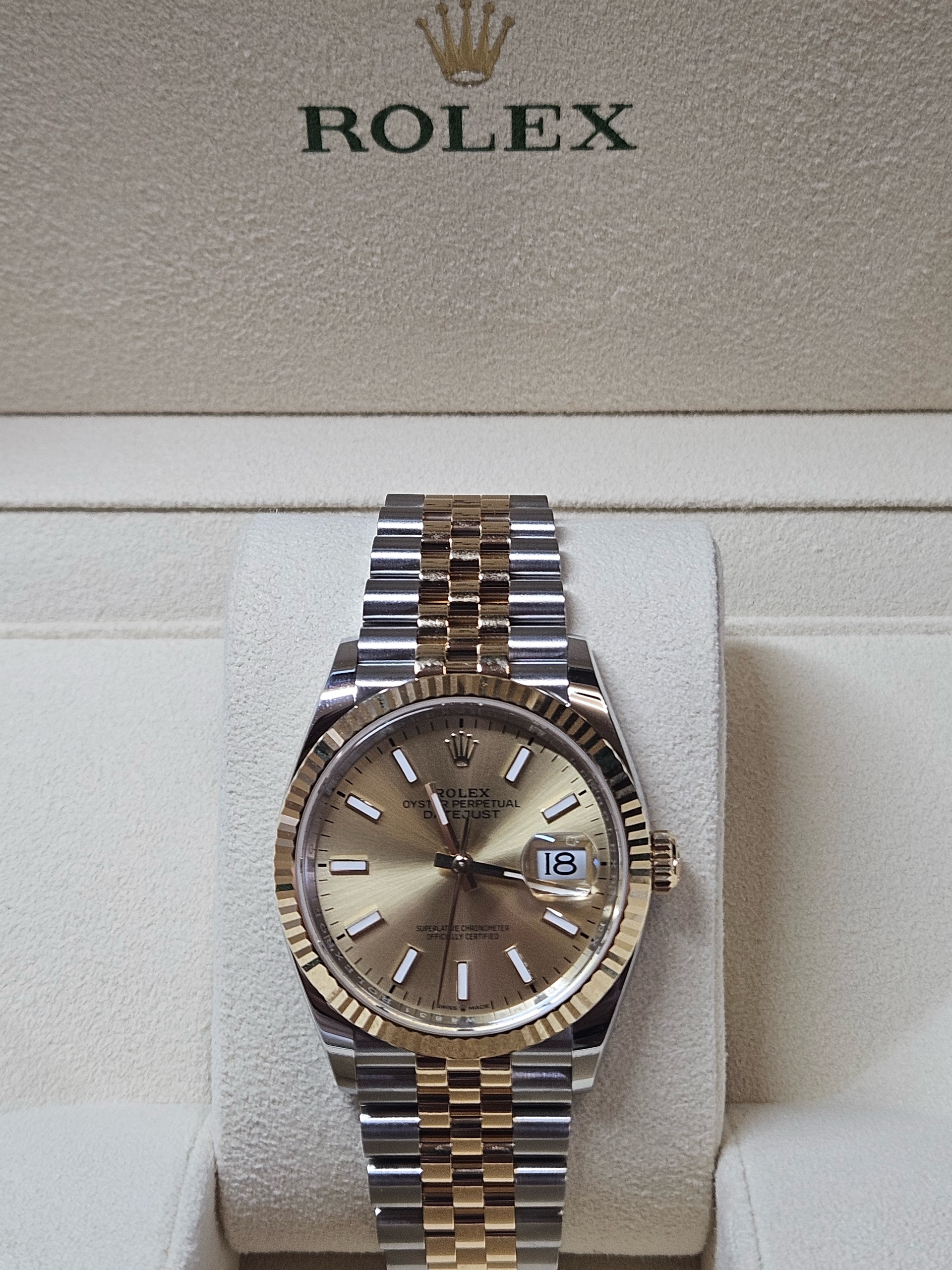 Rolex Datejust 36 126233 未使用 2026年式 판매자 등록 이미지 4