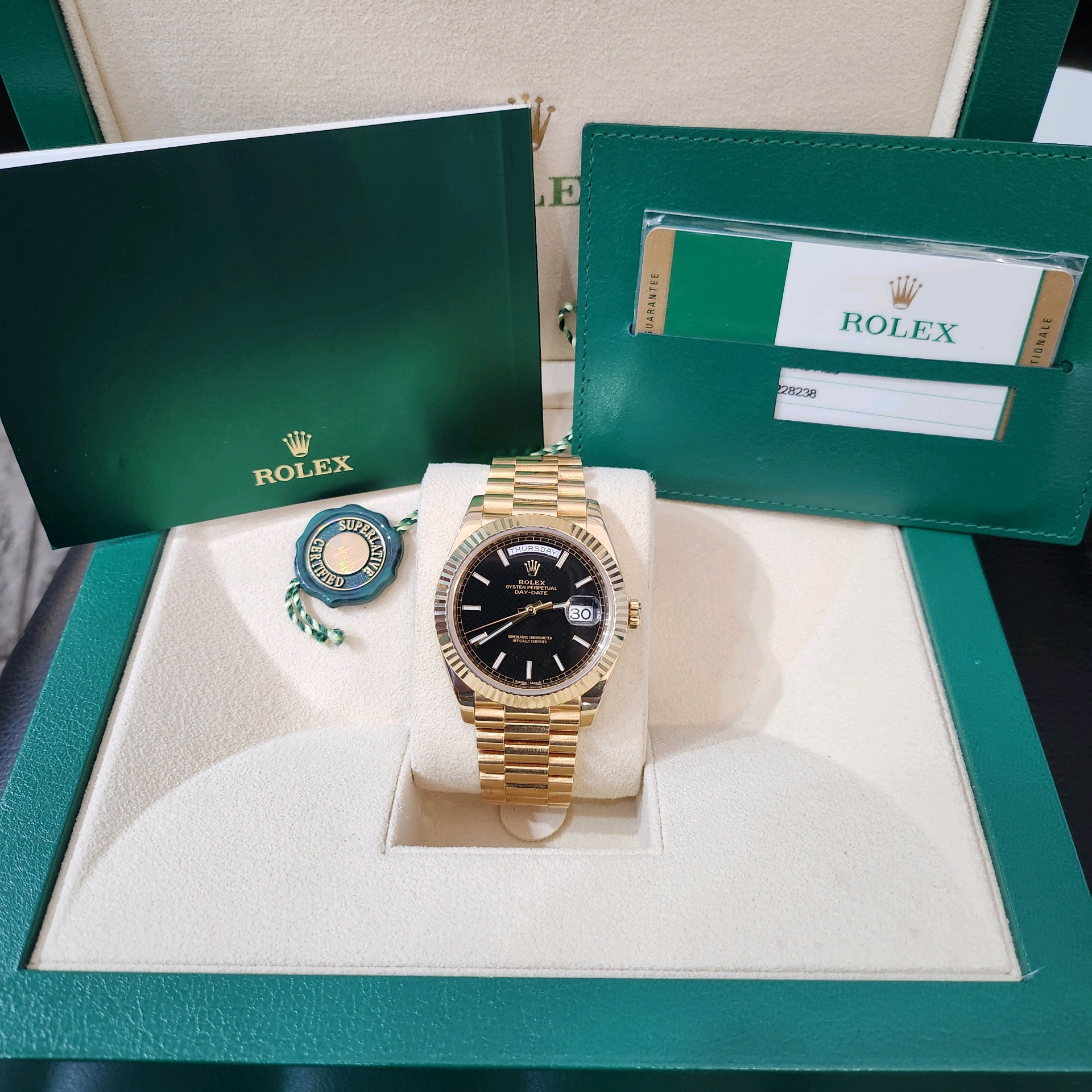 롤렉스 데이데이트 228238 중고 2018년식 판매자 등록 이미지 5