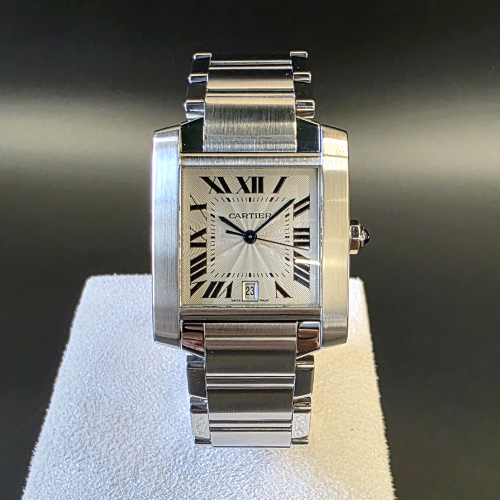 까르띠에 탱크 프랑세즈 LM W51002Q3 중고