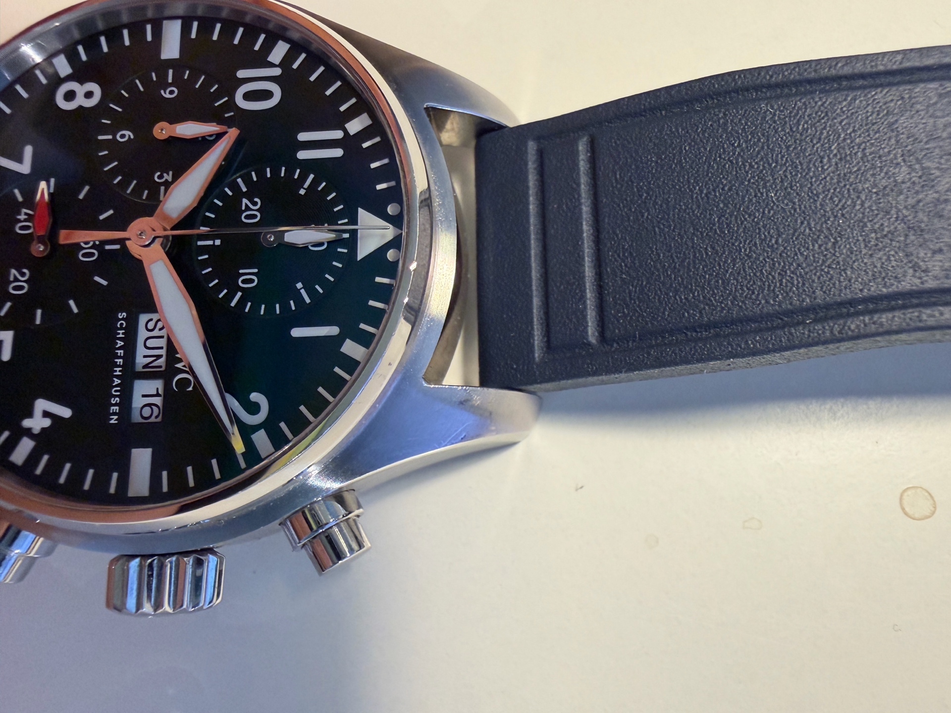 IWC 파일럿 워치 크로노그래프 41 IW388103 중고 2022년식 판매자 등록 이미지 8