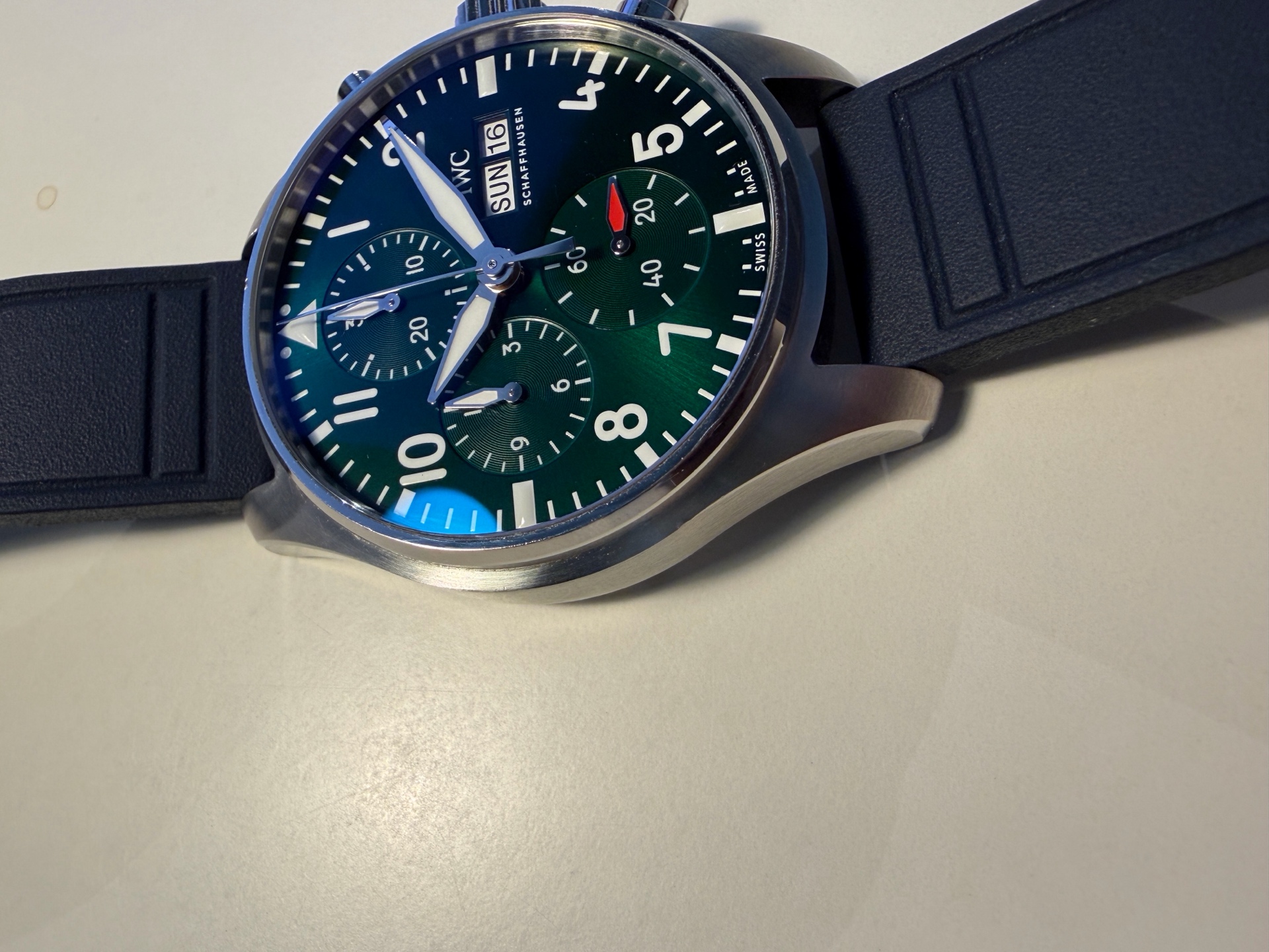 IWC 파일럿 워치 크로노그래프 41 IW388103 중고 2022년식 판매자 등록 이미지 3