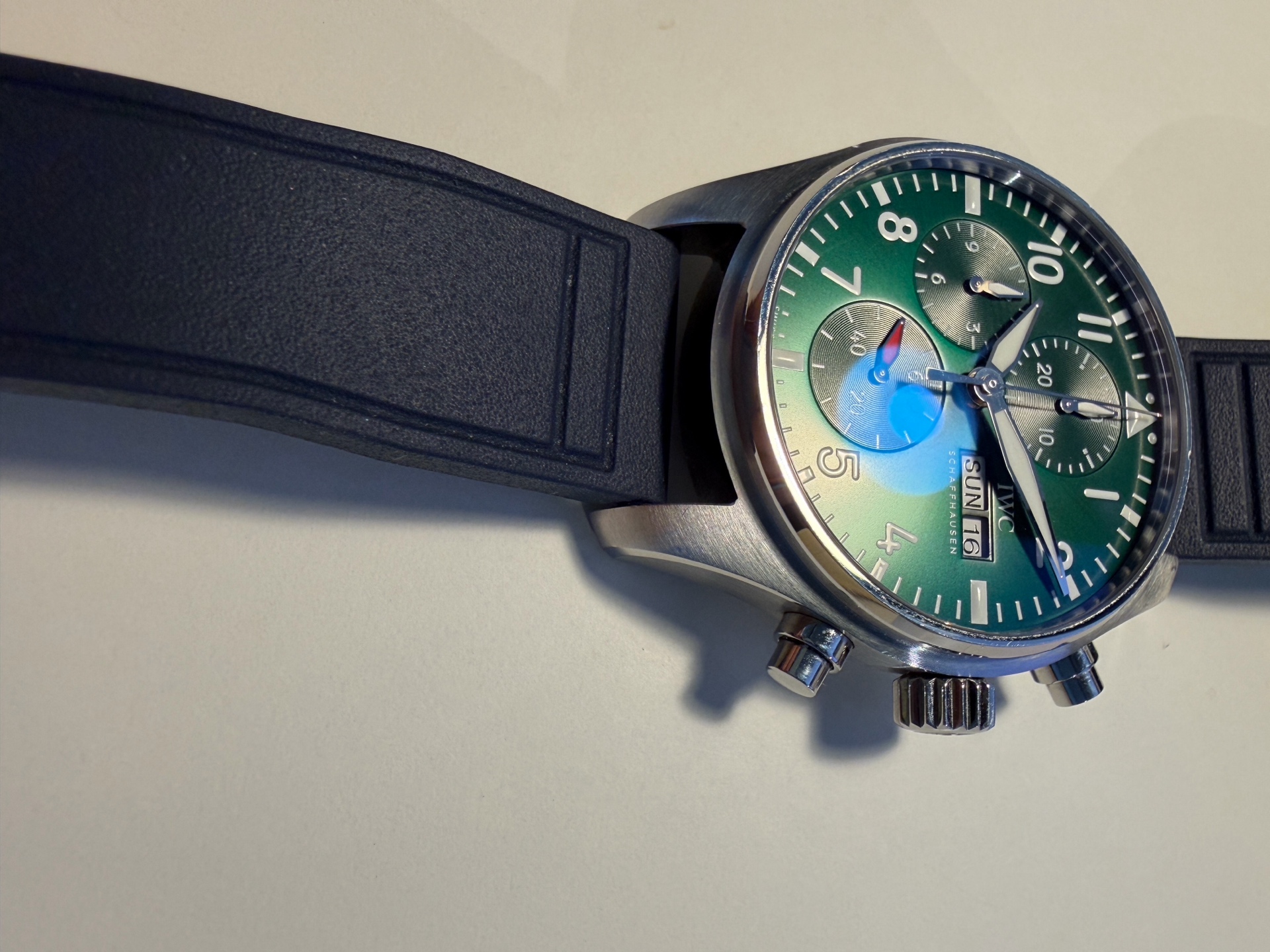 IWC 파일럿 워치 크로노그래프 41 IW388103 중고 2022년식 판매자 등록 이미지 9