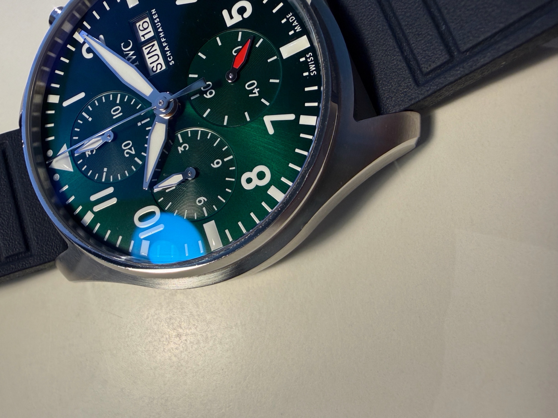 IWC 파일럿 워치 크로노그래프 41 IW388103 중고 2022년식 판매자 등록 이미지 4