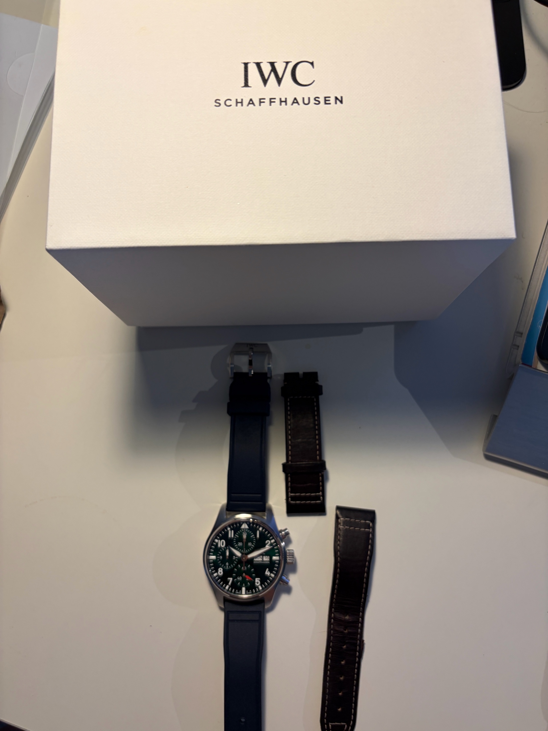 IWC 파일럿 워치 크로노그래프 41 IW388103 중고 2022년식 판매자 등록 이미지 12