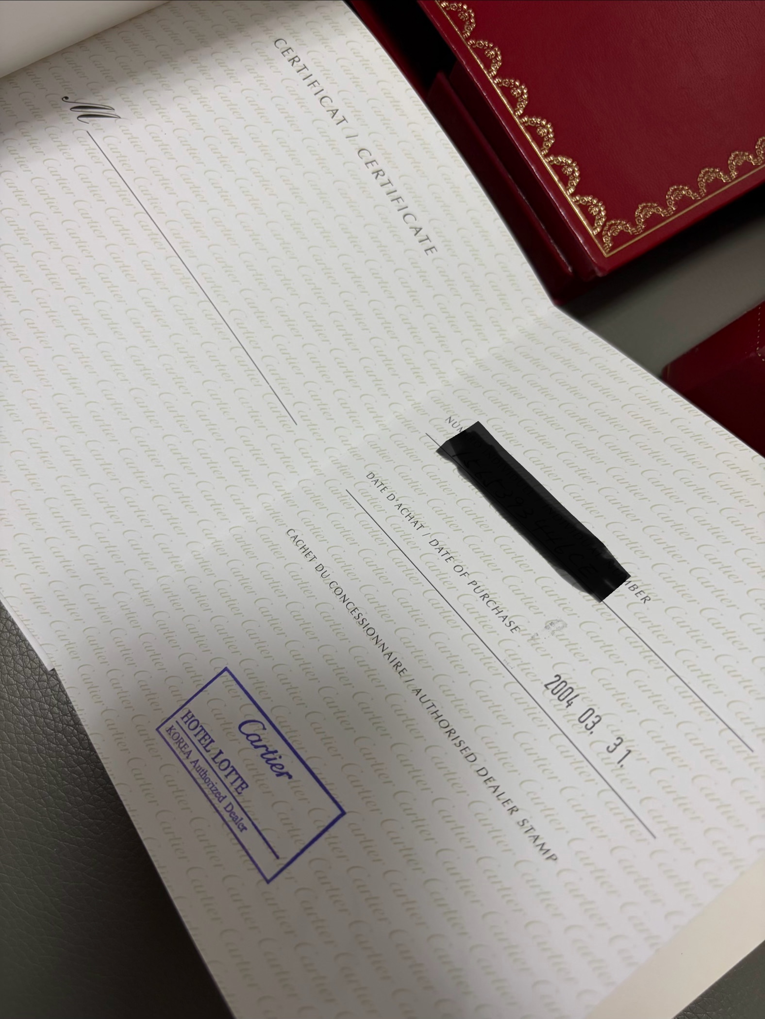 까르띠에 산토스 갈베 SM W20056D6 빈티지 2004년식 판매자 등록 이미지 16