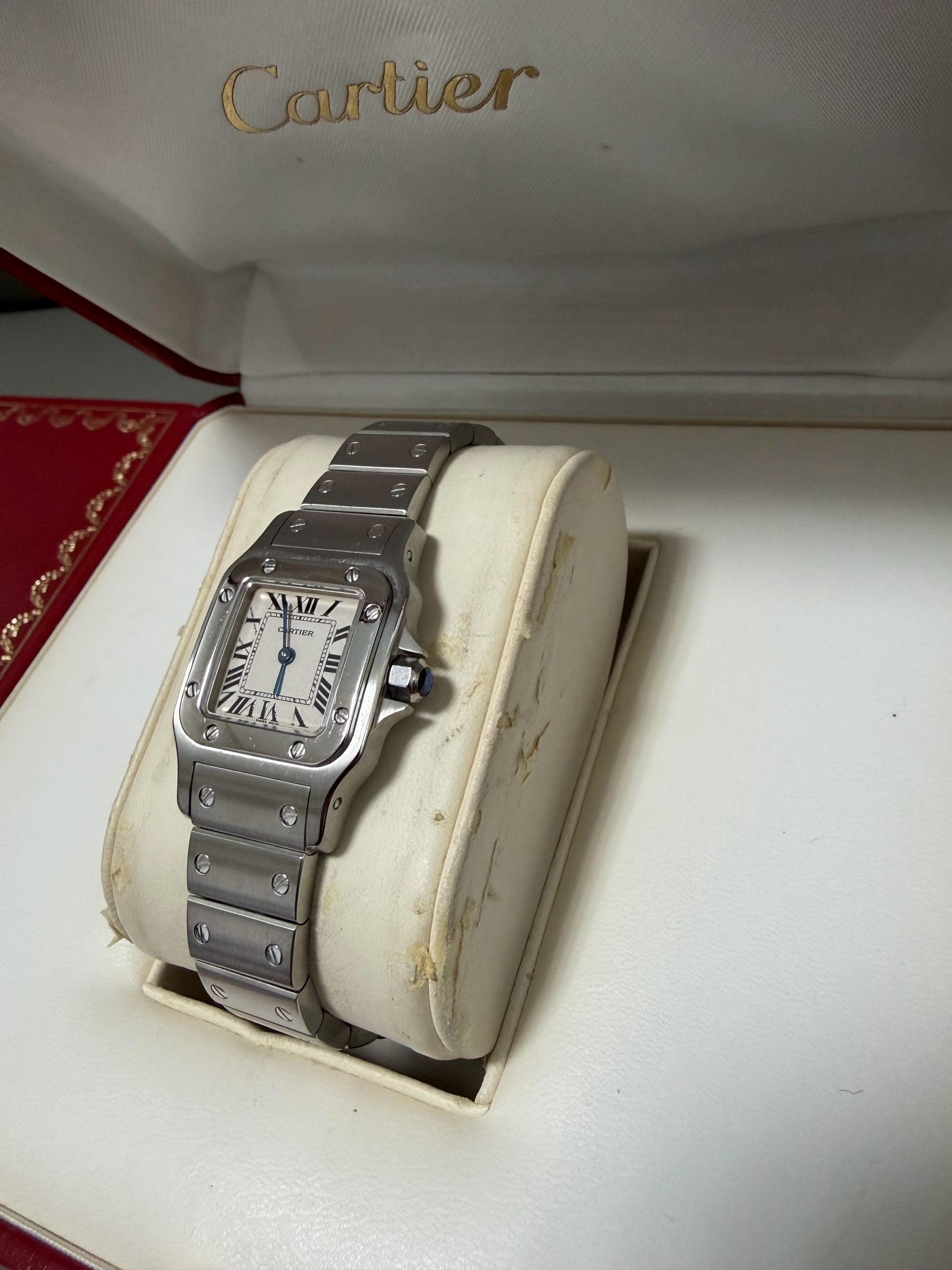 까르띠에 산토스 갈베 SM W20056D6 빈티지 2004년식 판매자 등록 이미지 15
