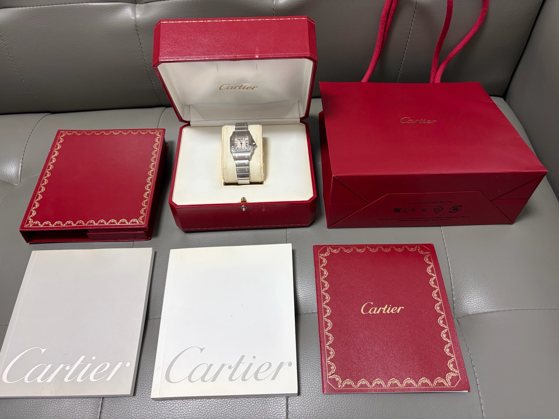 까르띠에 산토스 갈베 SM W20056D6 빈티지 2004년식 판매자 등록 이미지 2