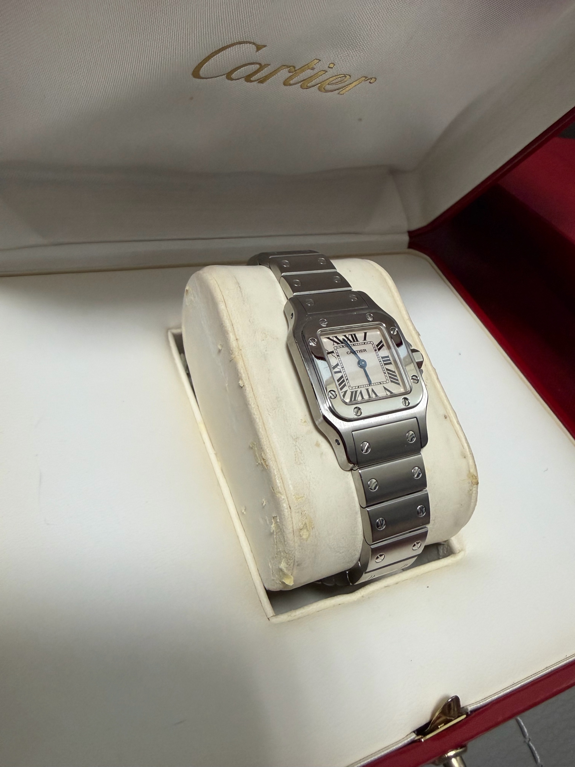 까르띠에 산토스 갈베 SM W20056D6 빈티지 2004년식 판매자 등록 이미지 14