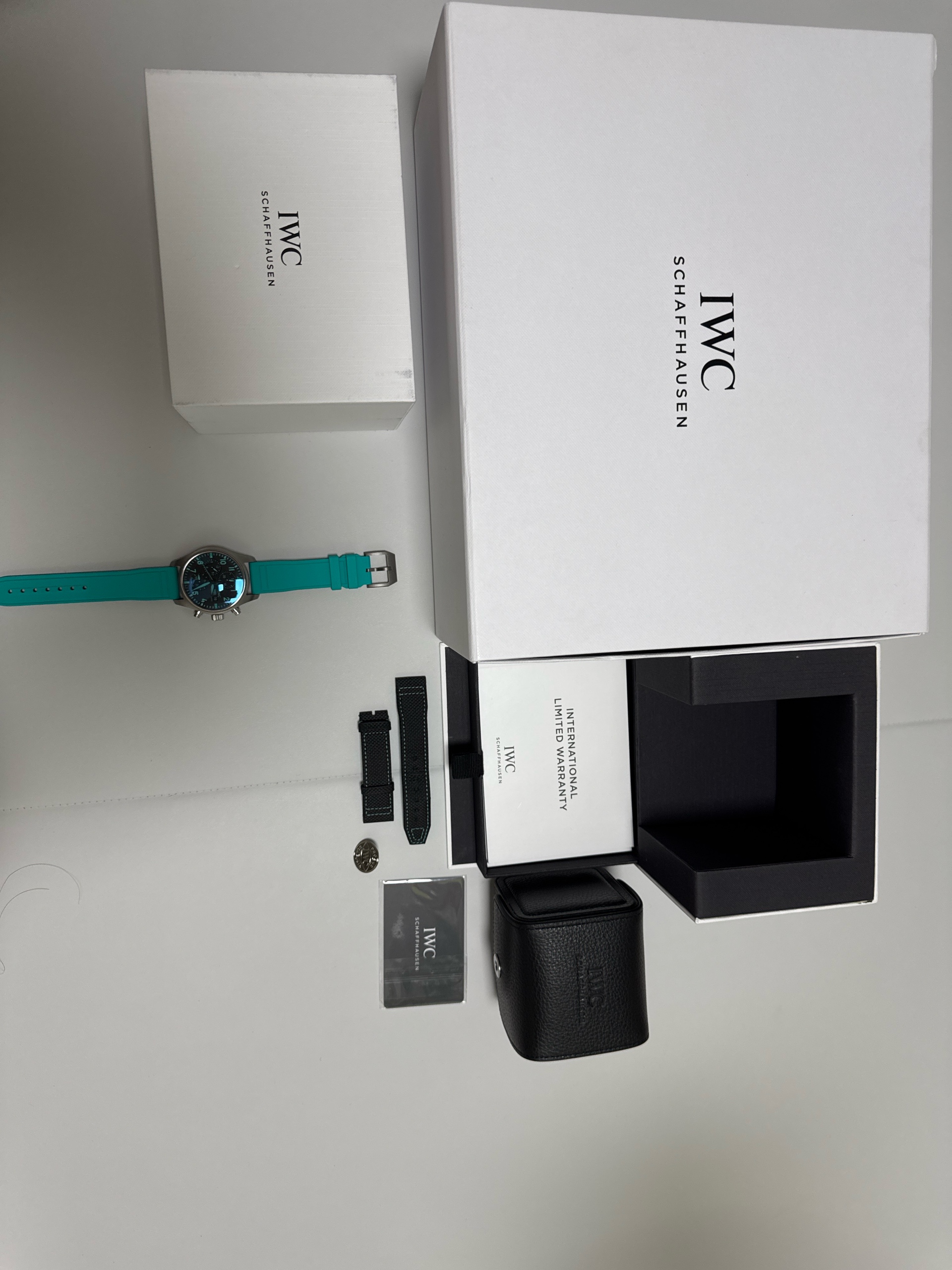 IWC 파일럿 워치 크로노그래프 41 메르세데스-AMG F1 에디션 IW388108 중고 2022년식